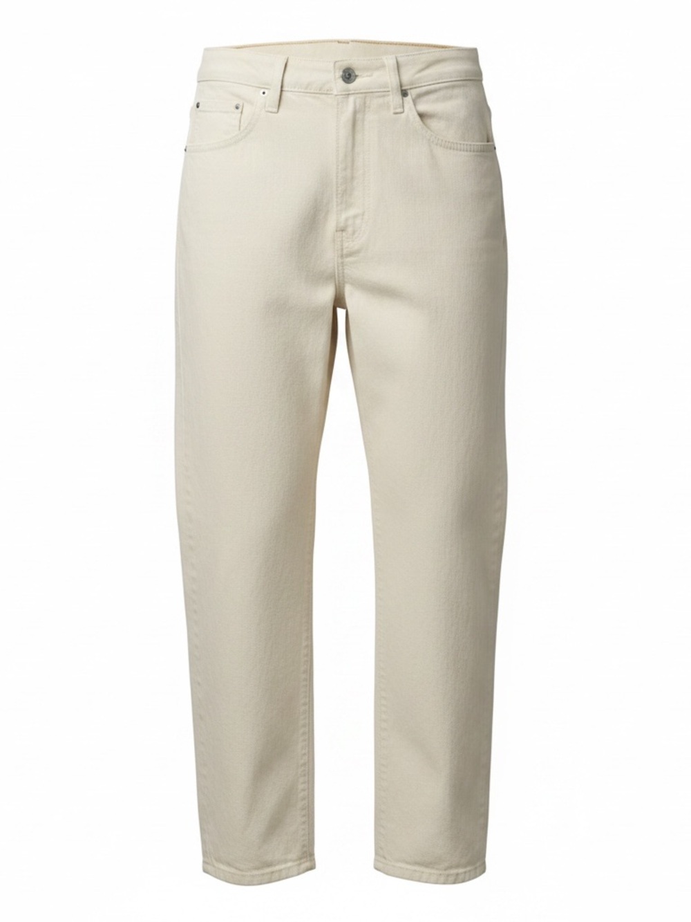 BDG Cream Straight Leg Jeans
